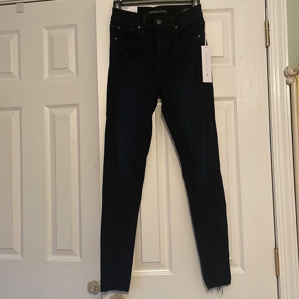 Joe’s Jeans x We Wore What Danielle High Rise Skinny Zip Jeans